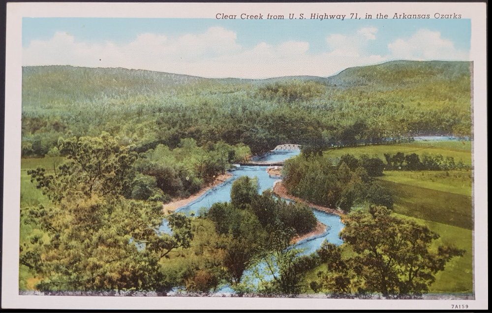 (image for) postcard USA - AR - Arkansas #0002